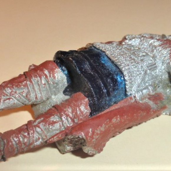 HEAVY 4" LEAD FIGURE Lead Figurine Dungeon & Dragons Knight Warrior Wizard - Picture 4 of 13